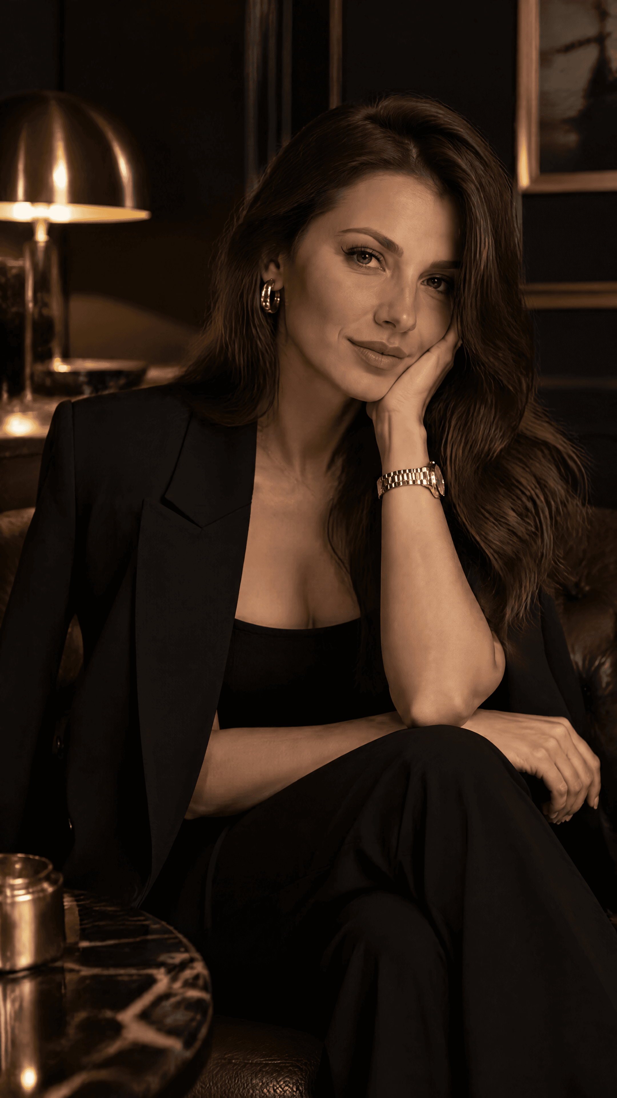Fotoshooting im Luxus-Stil